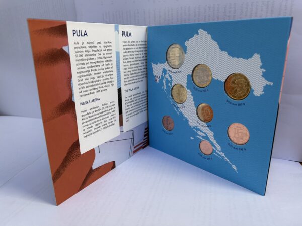Euro set Pula 2024. kovnički sjaj - Slika 2