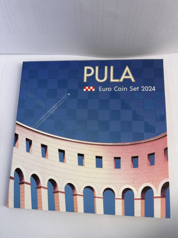 Euro set Pula 2024. kovnički sjaj - Slika 4