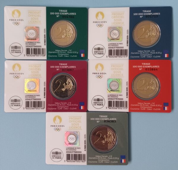 Olympic Games Paris France 2 Euro 2024 - Slika 2