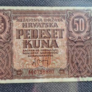 50 Kuna 1941 NDH