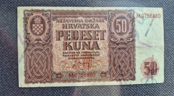 50 Kuna 1941 NDH