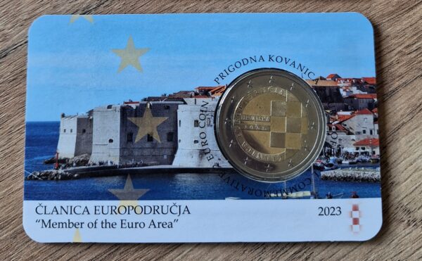Prigodna kovanica od 2 € ''Članica europodručja'' 2023 - Slika 2