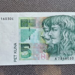 5 Kuna 1993 aUNC