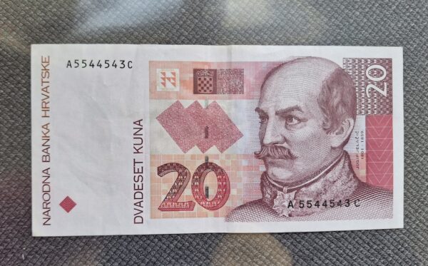 20 Kuna 1993 XF