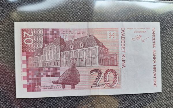 20 Kuna 1993 XF - Slika 2