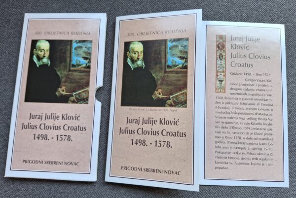 Srebrnjak Julije Juraj Klović 500 obljetnica rođenja - Slika 2